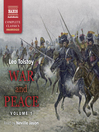 War and Peace, Volume I (MP3)
